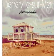 Affiche benerville sur mer 5