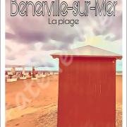 Affiche benerville sur mer 6