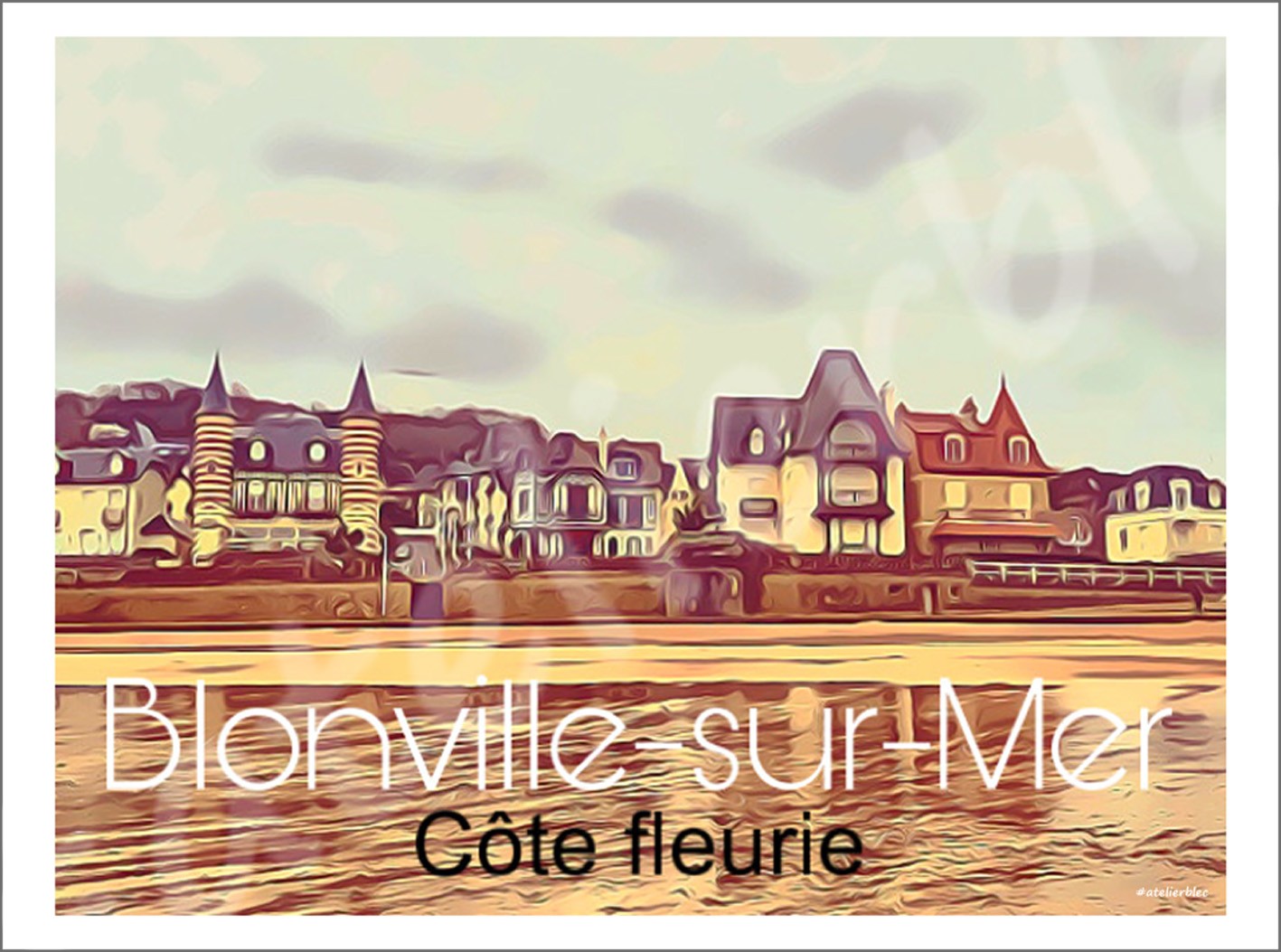 Affiche blonville sur mer 2