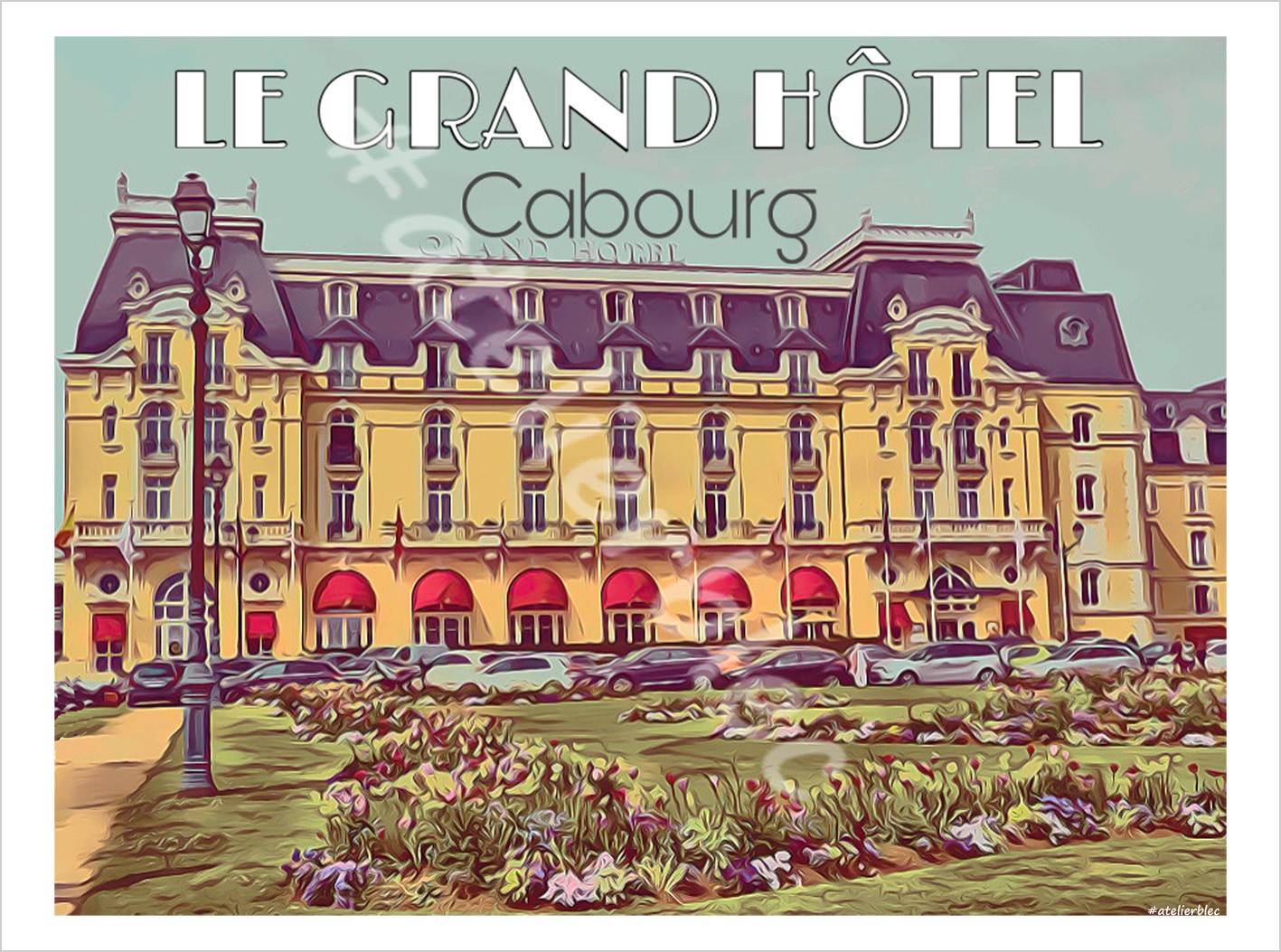 Affiche cabourg 1