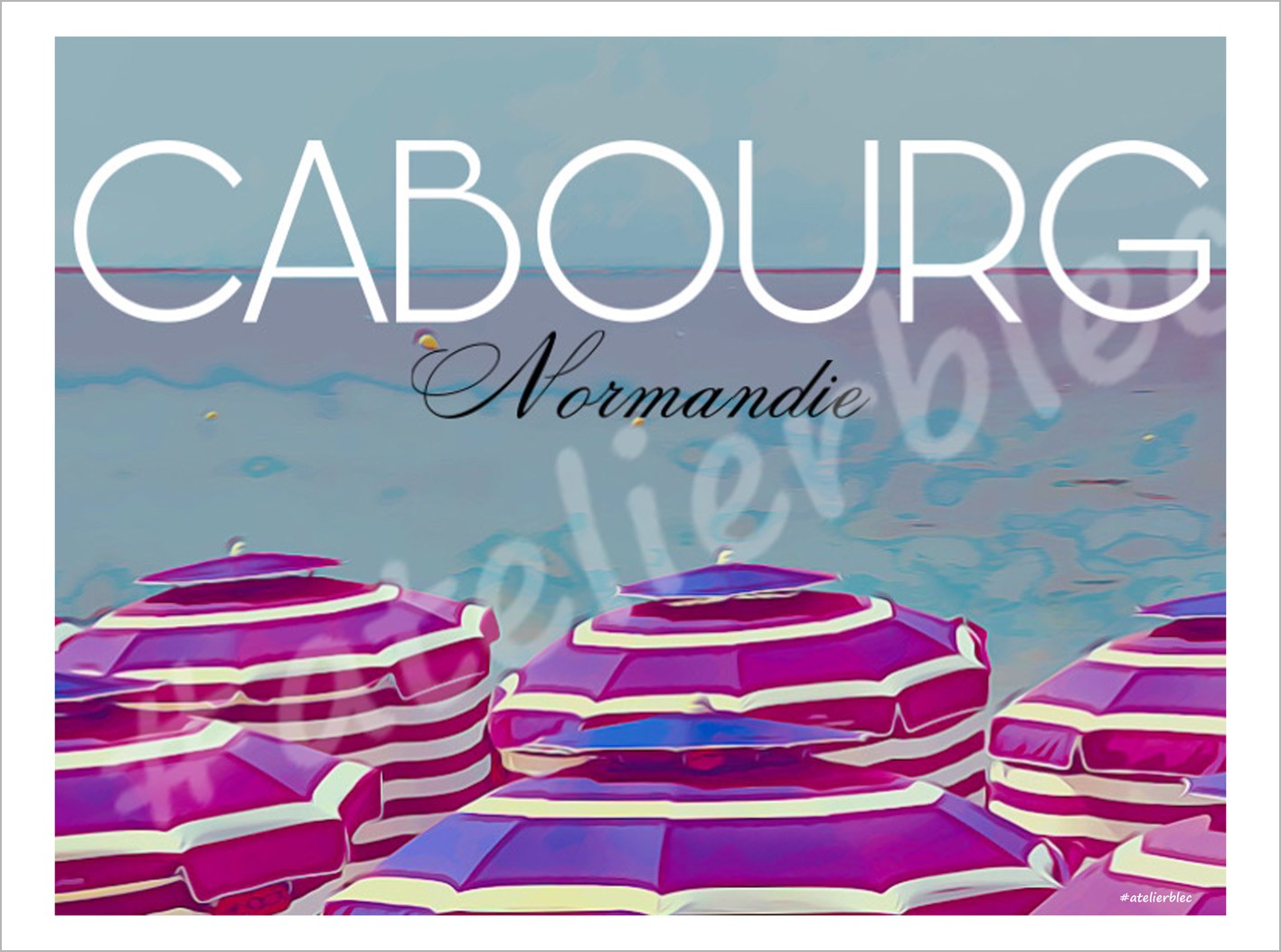 Affiche cabourg 7