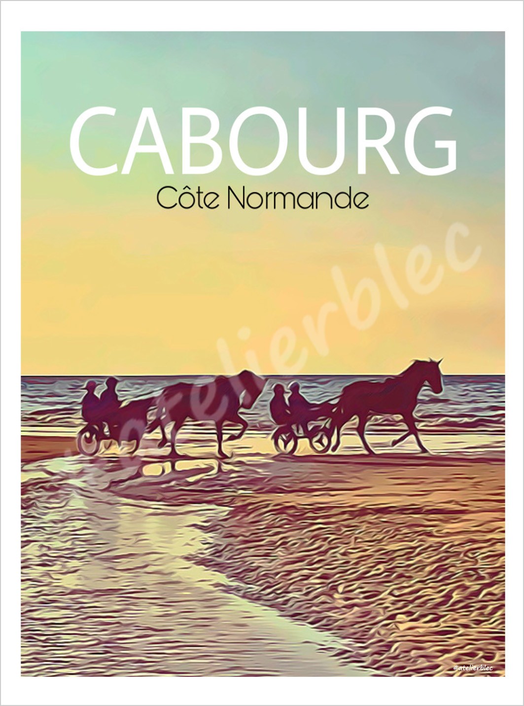 Affiche cabourg6