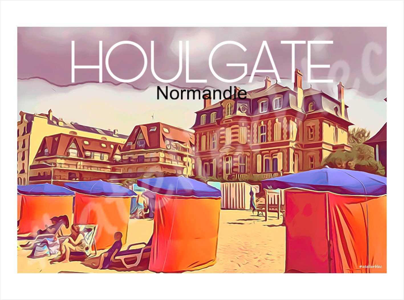 Affiche houlgate 9