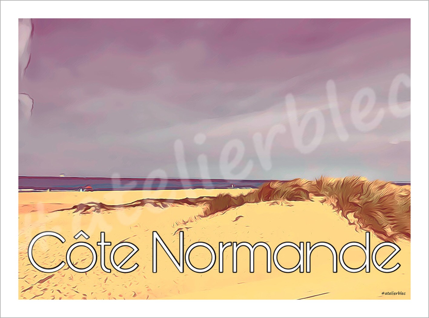 Affiche normandie 12