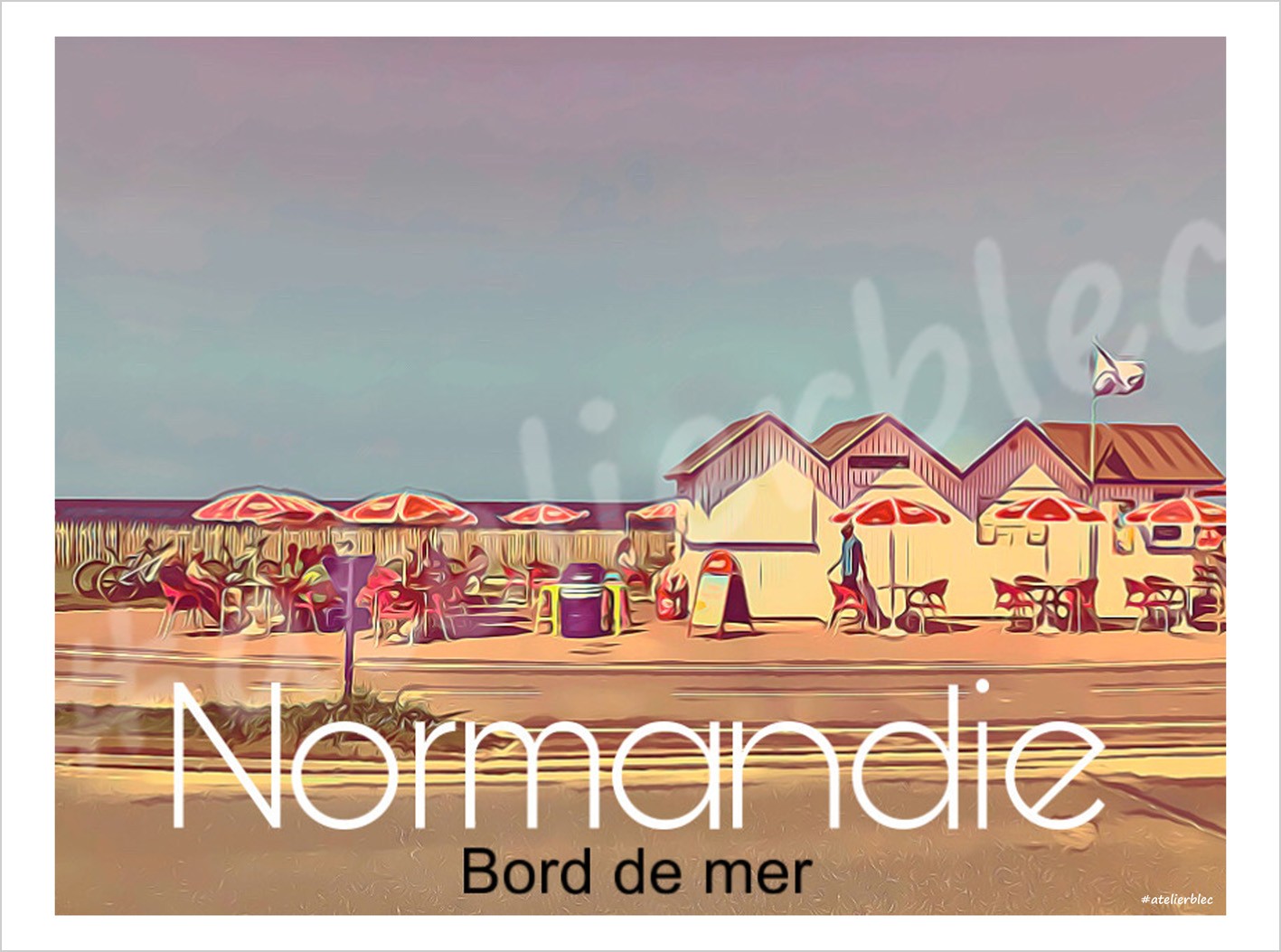 Affiche normandie 15