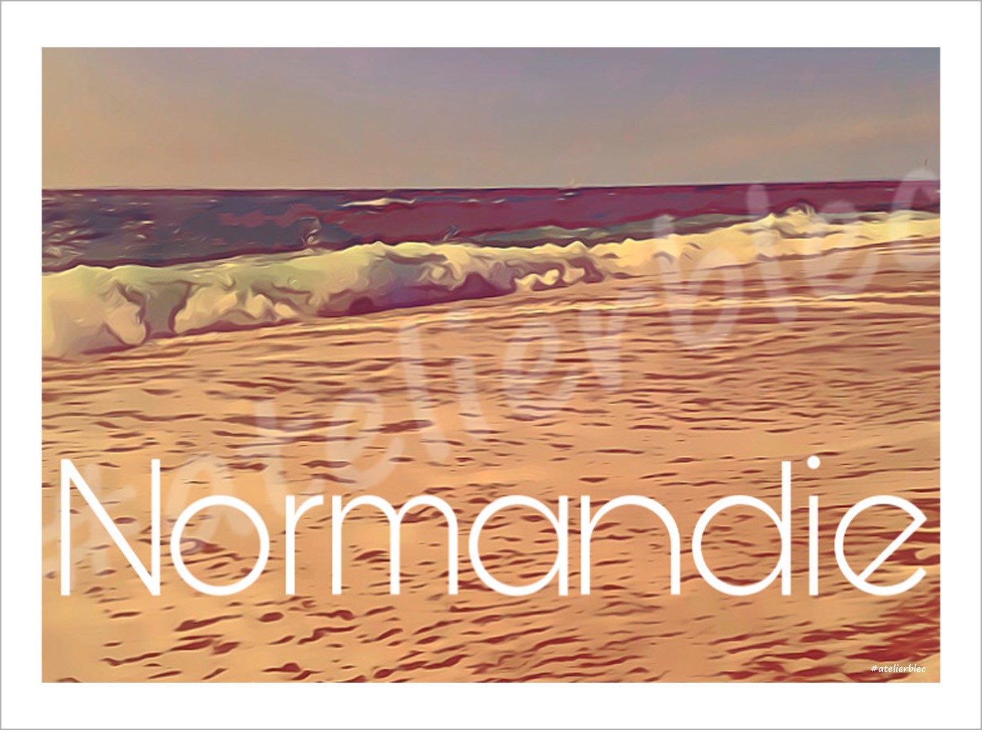 Affiche normandie 3