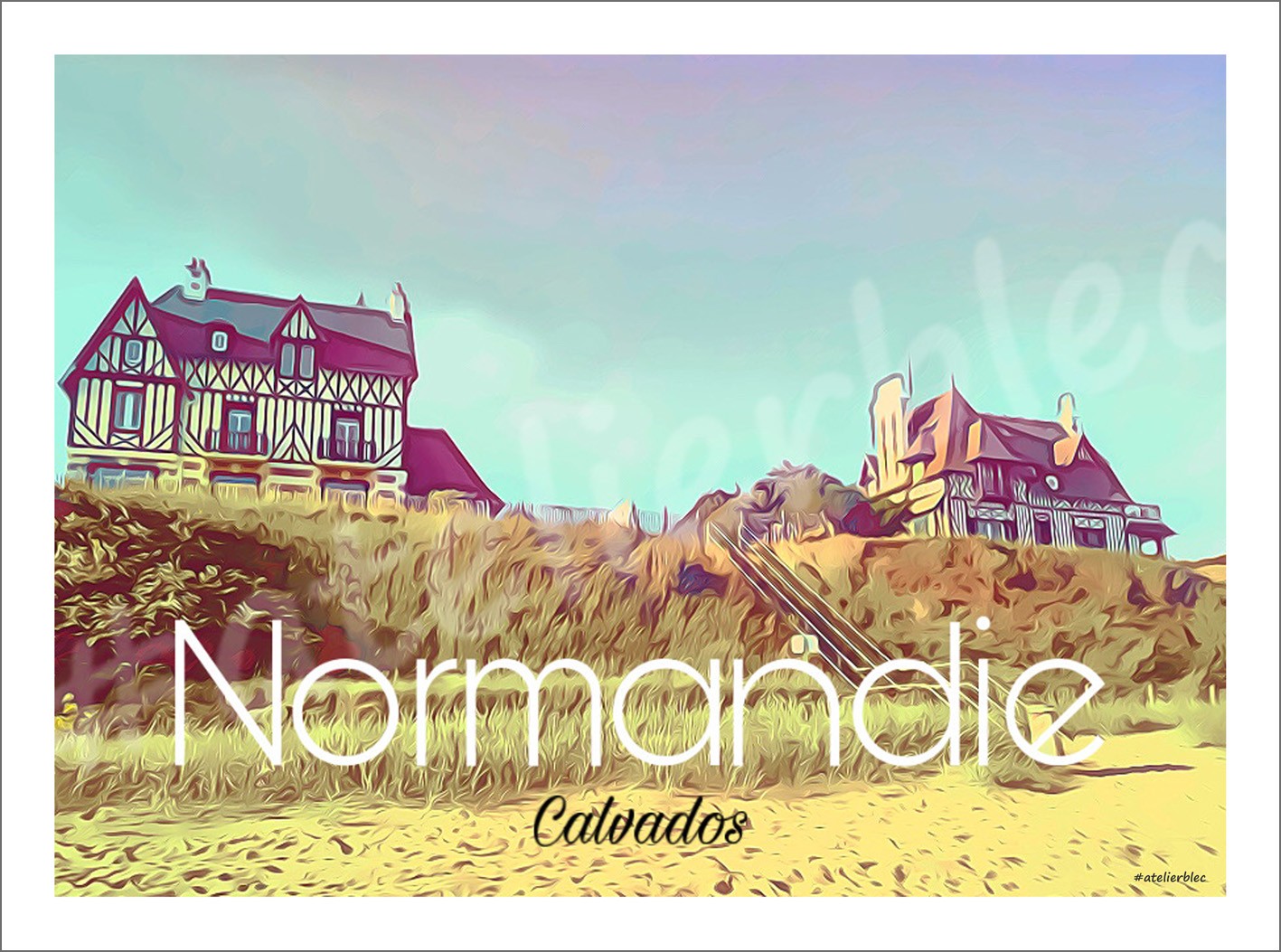 Affiche normandie 8