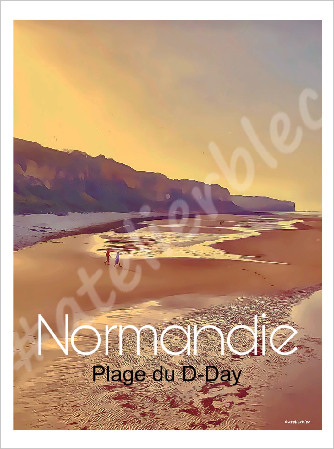 Affiche normandie17