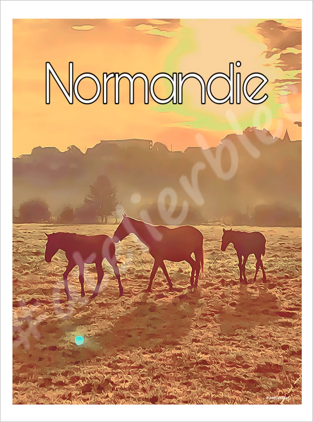 Affiche normandie18