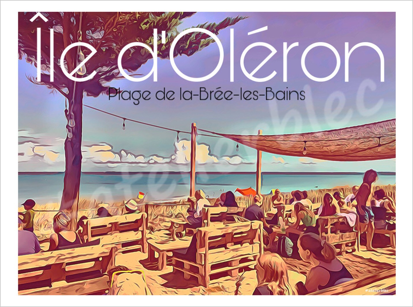 Affiche oleron4 la bree