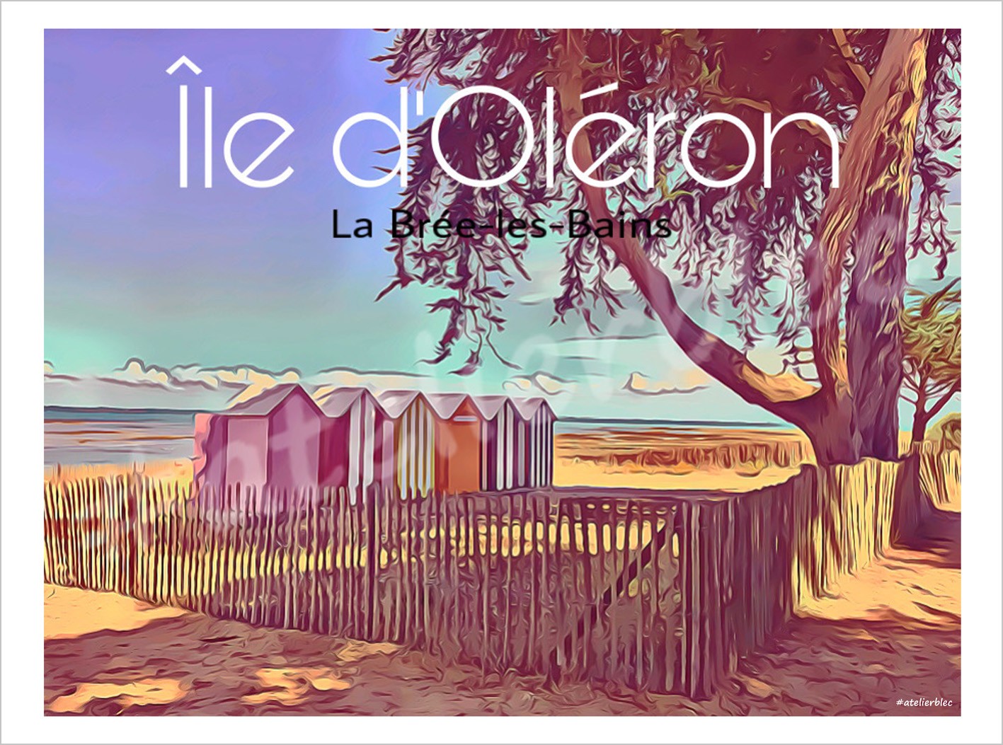 Affiche oleron5 la bree