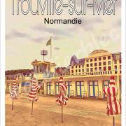 Affiche trouville sur mer 19