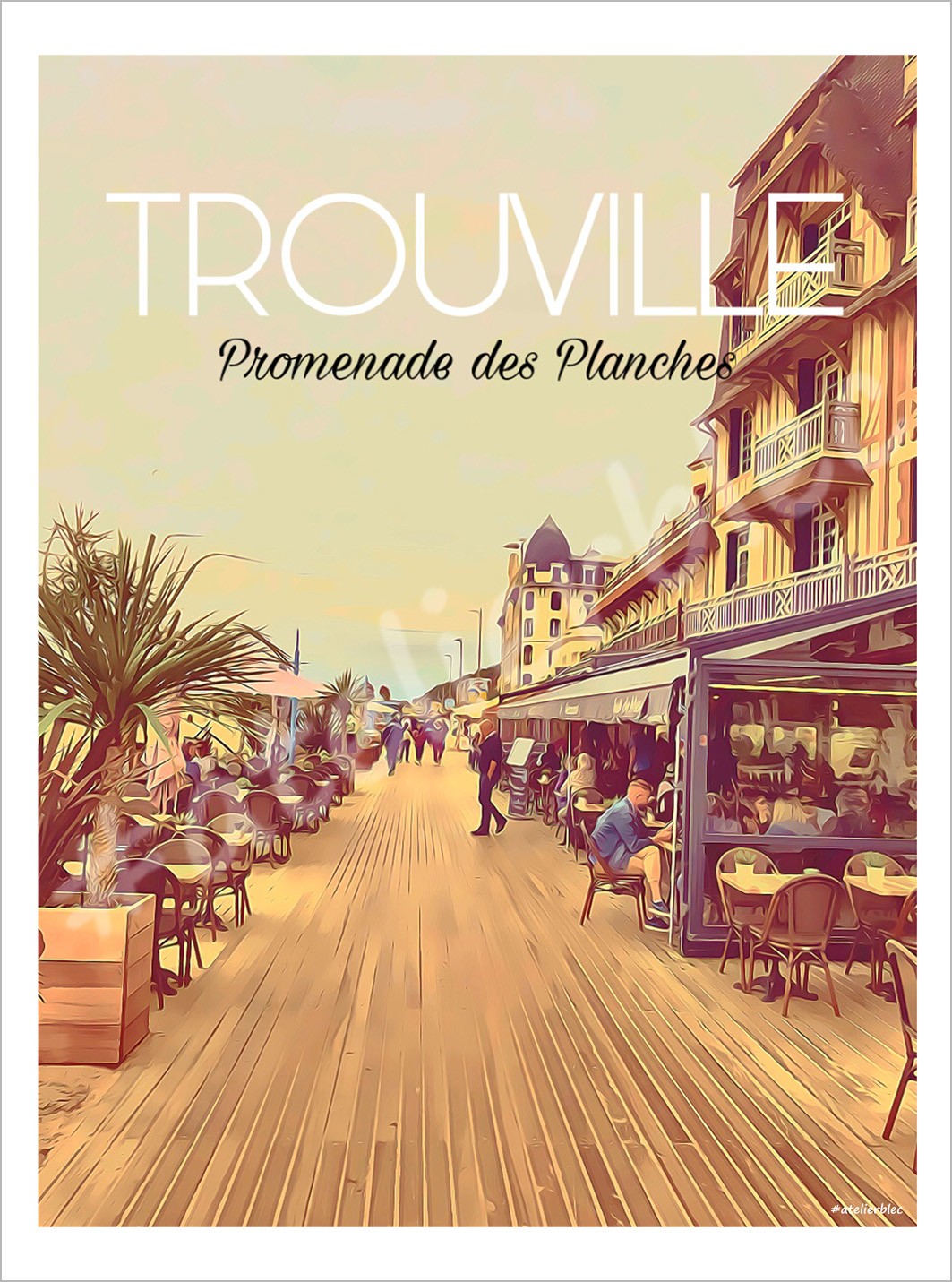 Affiche trouville sur mer 20