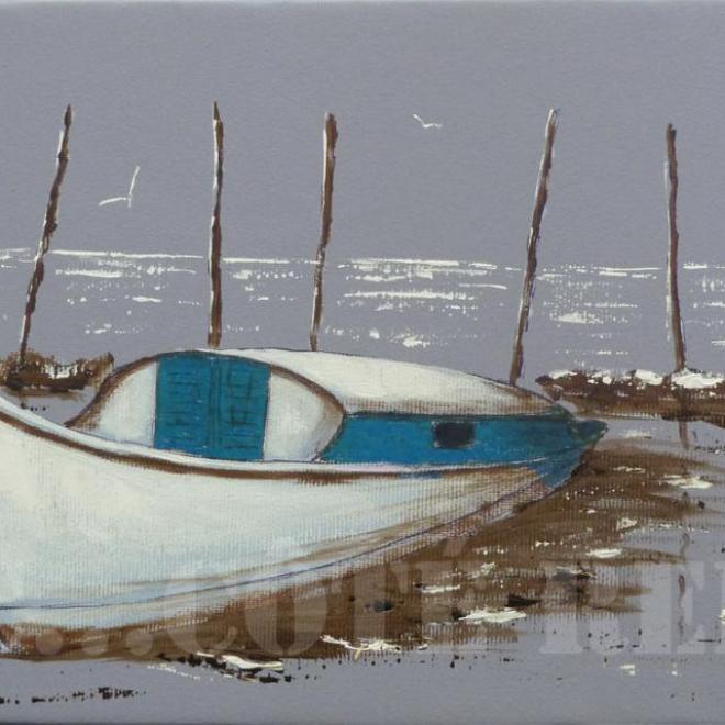 BA04-02 Pinasse bleue