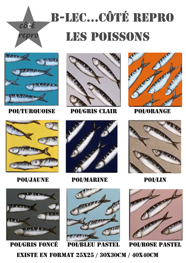 planche poissons