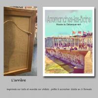 Affiche arromanches 11 toile