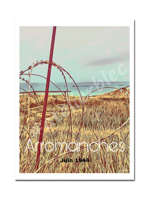 Affiche arromanches 13
