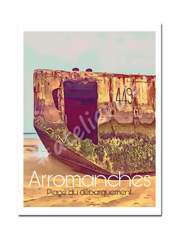 Affiche arromanches 15