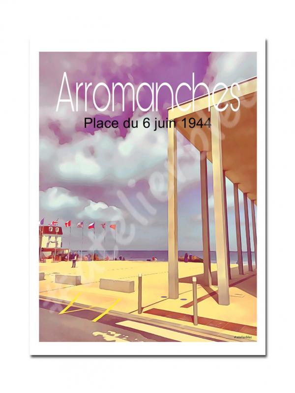 Affiche arromanches 19