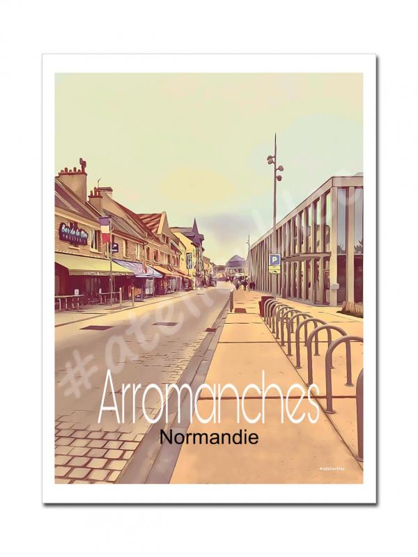 Affiche arromanches 21