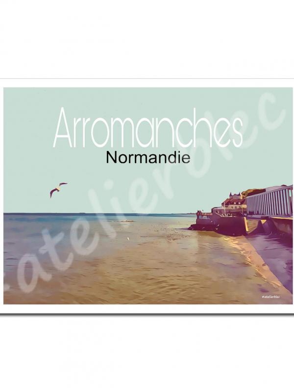 Affiche arromanches 25