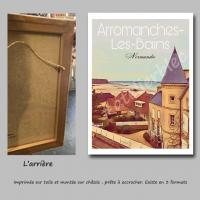 Affiche arromanches1 toile