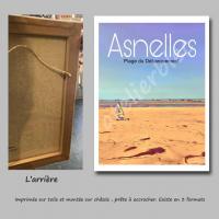 Affiche asnelles1 toile