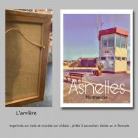 Affiche asnelles2 toile