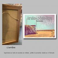 Affiche asnelles3 toile