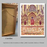 Affiche bayeux 3 toile