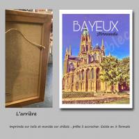 Affiche bayeux14 toile
