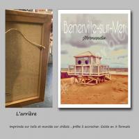 Affiche benerville5 toile
