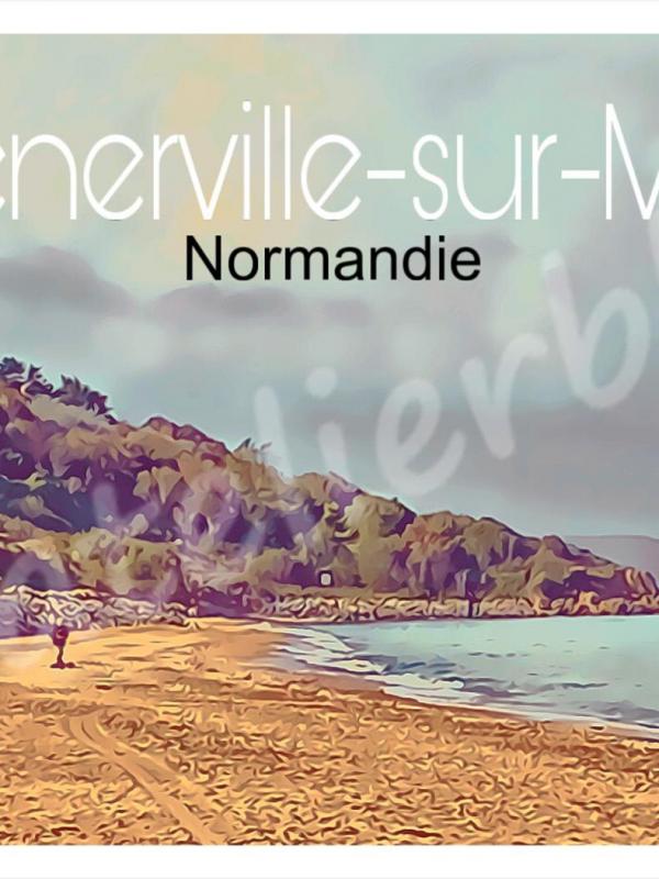 Affiche Benerville sur Mer La plage