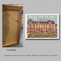 Affiche cabourg 1 toile