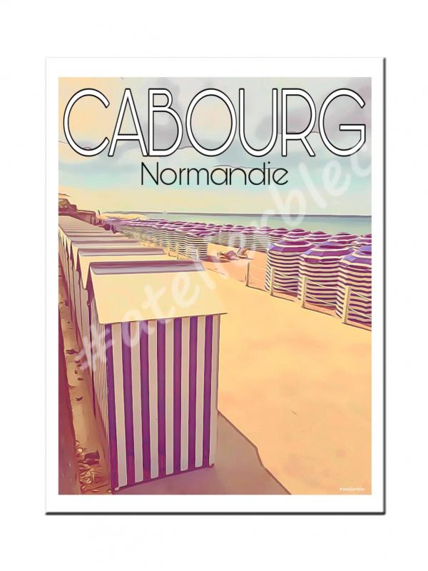 Affiche cabourg 12