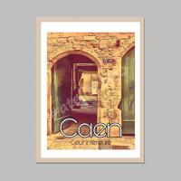 Affiche caen cote cour 19