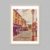 Affiche caen le vaugueux 18