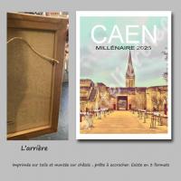 Affiche caen44 toile