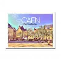 Affiche et Magnet Caen Place Bouchard