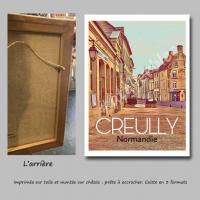 Affiche creully1 toile