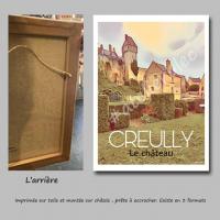 Affiche creully2 toile