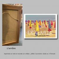Affiche deauville 11 toile
