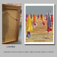 Affiche deauville 6 toile