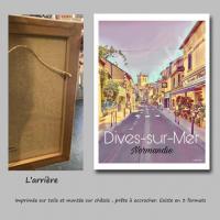 Affiche dives7 toile