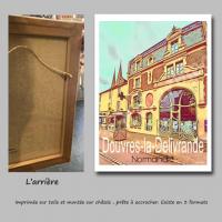 Affiche douvres6 toile