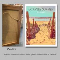 Affiche gouville2 toile