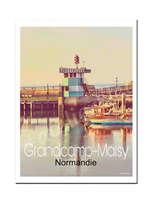 Affiche grandcamp 14