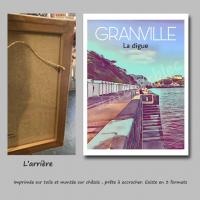 Affiche granville 3 toile