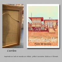Affiche hermanville 2 toile