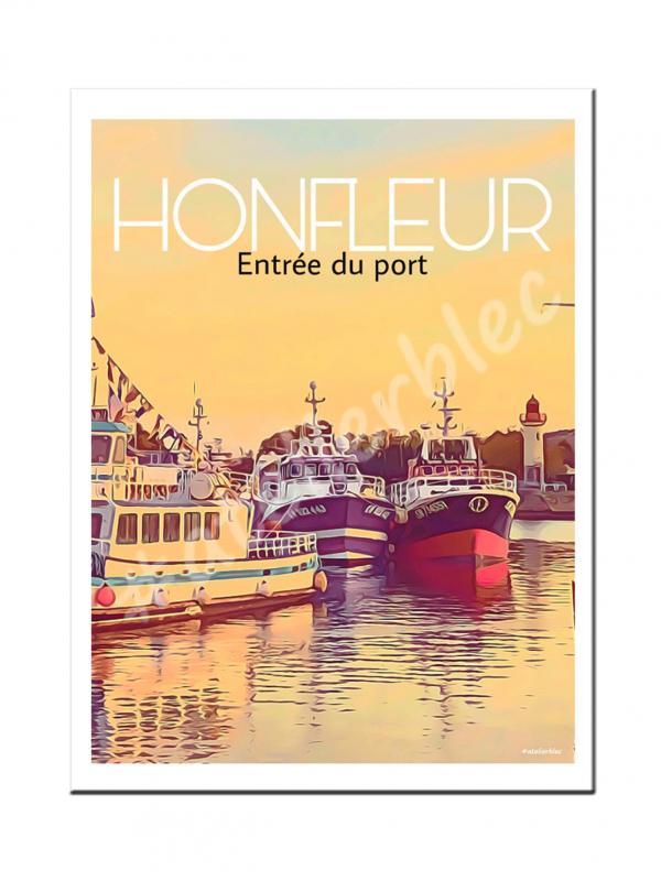 Affiche honfleur 10